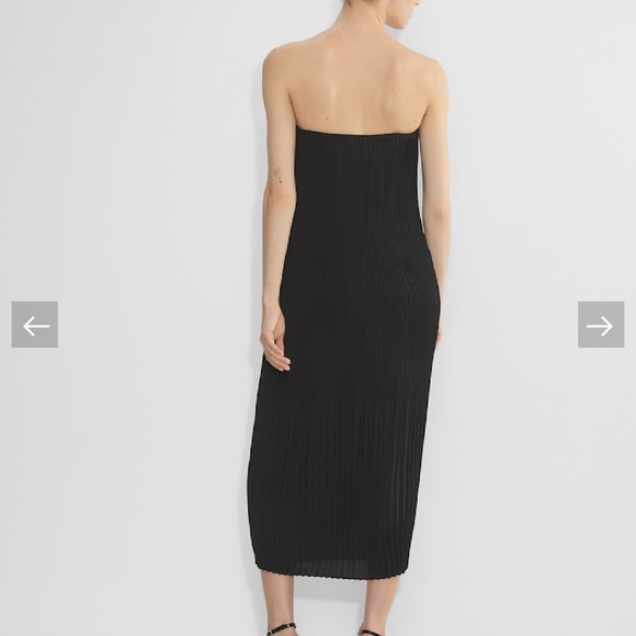 New tags black Aritzia strapless dress - Picture 3 of 7